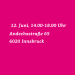 Einfach vorbeikommen.